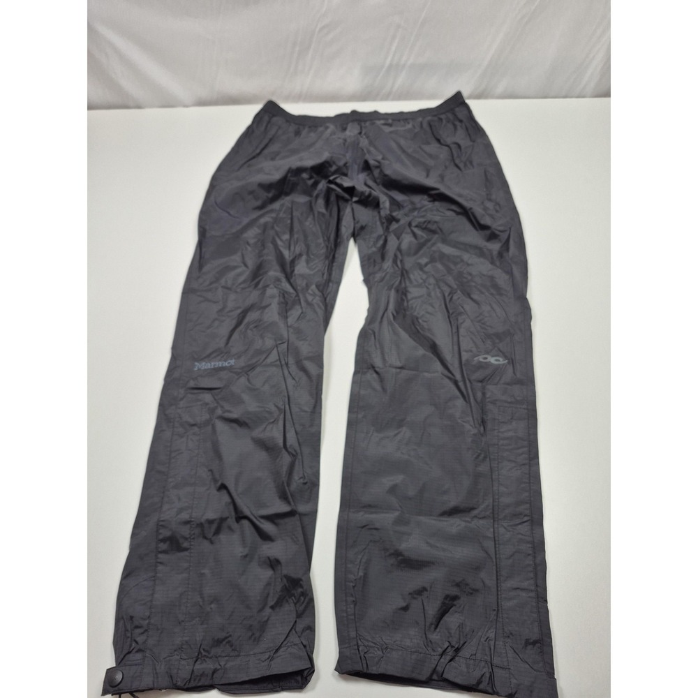 Marmot Rain Pants Mens 2XL  Gray Nylon Lined Lightweight Hiking Outdoor